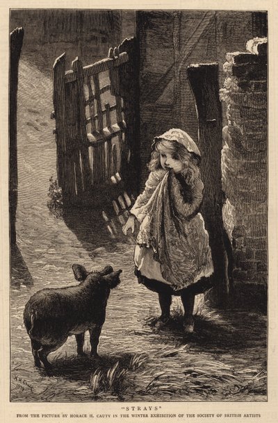 Zwerfdieren door Horace Henry Cauty